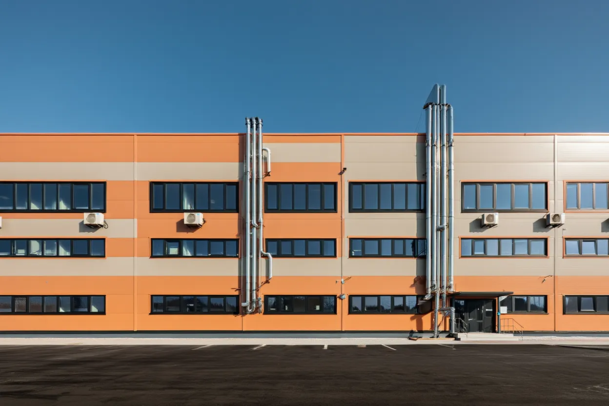 картинка для статьи:Сколько времени занимает строительство ангаров из металлоконструкций в Тюмени?